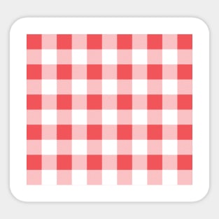 Northeastern farmer pattern good red Sticker